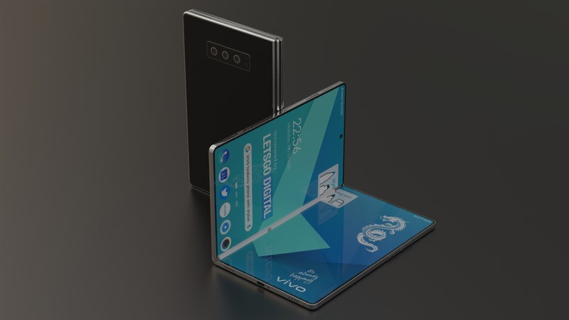 Hình ảnh concept Vivo NEX Fold