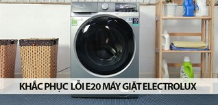 Tổng hợp mã lỗi máy giặt Electrolux và cách khắc phục | Điện Lạnh HK