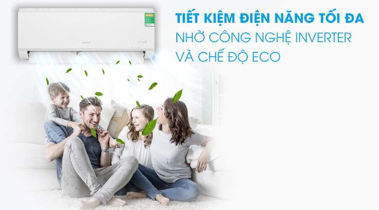 Máy lạnh Cofee tiết kiệm năng lượng với chế độ Eco