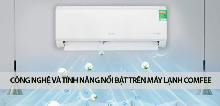 Các công nghệ và tính năng nổi bật trên máy lạnh Comfee