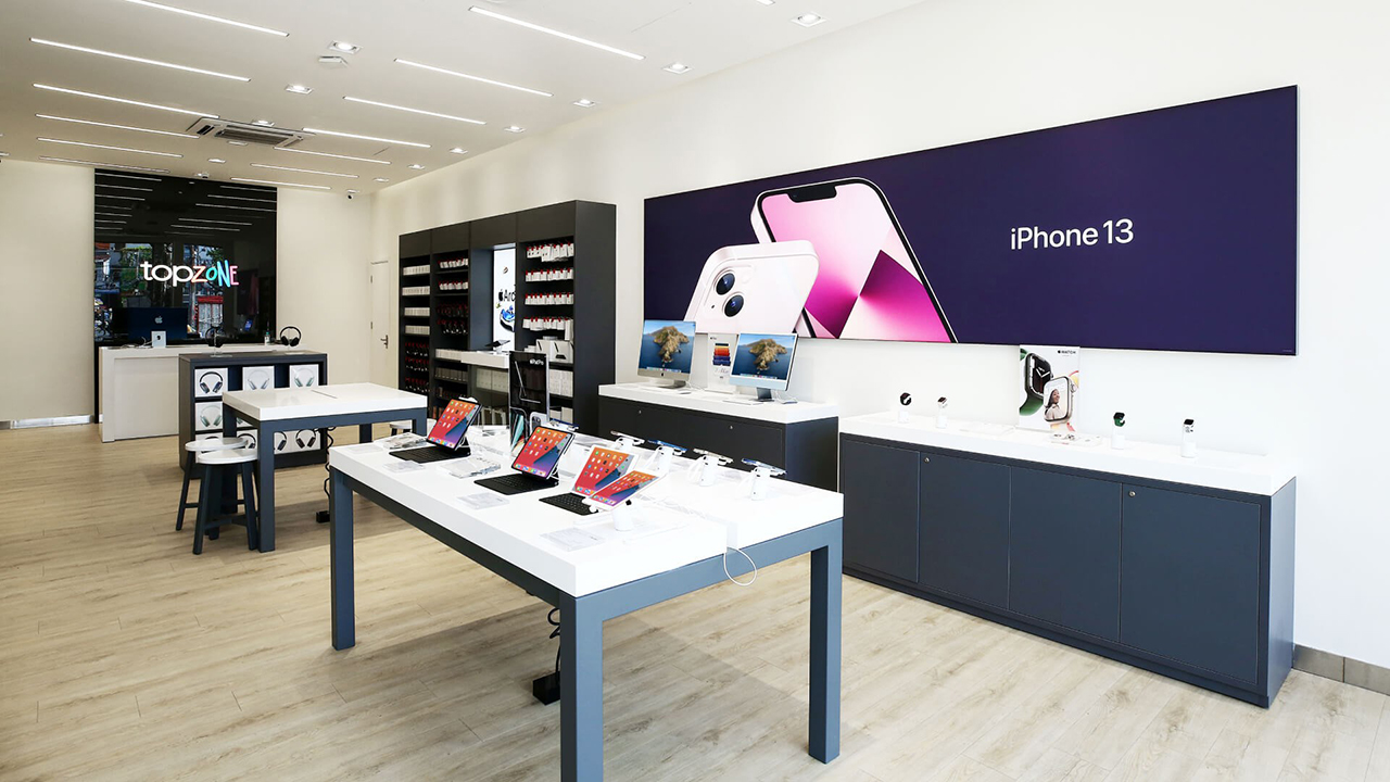 Cửa hàng TopZone ra mắt tháng 2/2022 Cửa hàng TopZone ra mắt tháng 2/2022