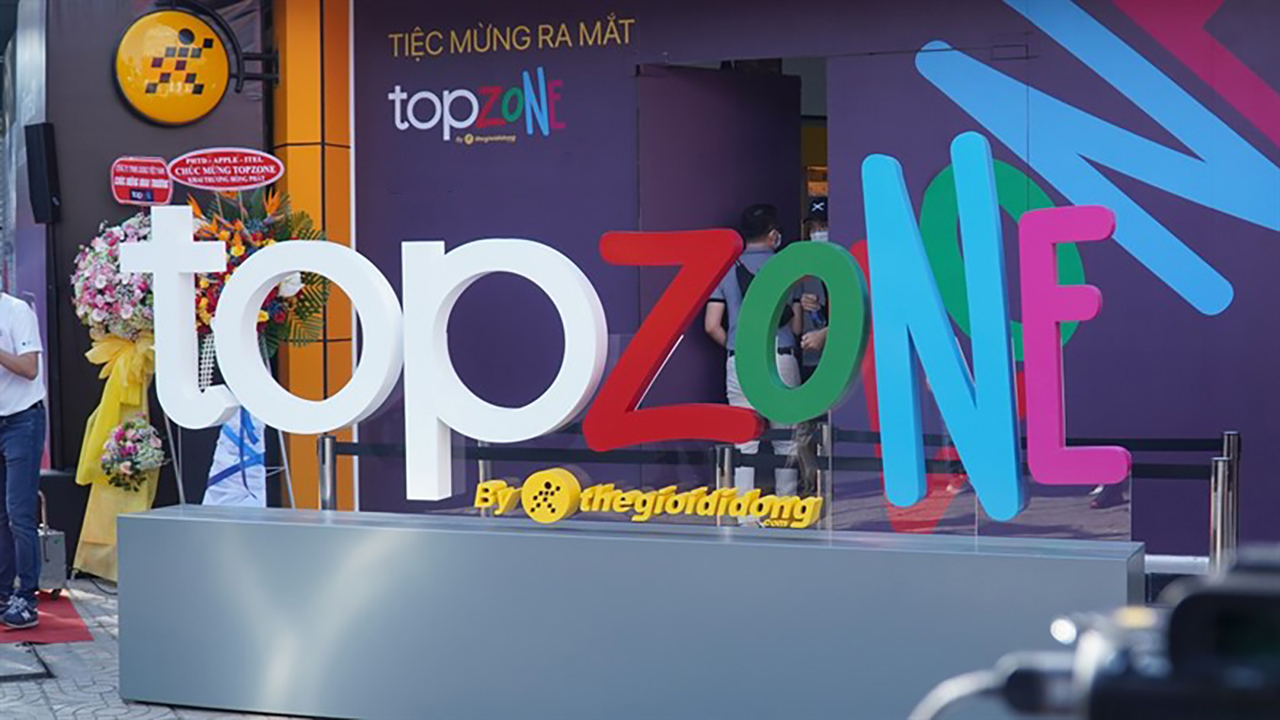 TopZone khai trương tháng 2/2022 TopZone khai trương tháng 2/2022