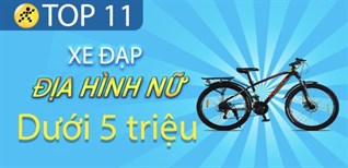 Top 11 xe đạp địa hình nữ cực chất, giá dưới 5 triệu bán chạy tại Điện máy XANH