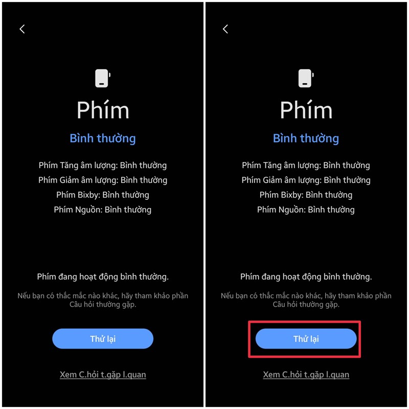 Tính năng chẩn đoán sự cố bằng ứng dụng Samsung Members