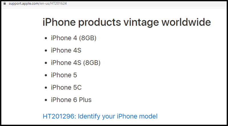 iPhone 6 Plus được đưa vào danh sách sản phẩm cổ điển trên toàn thế giới