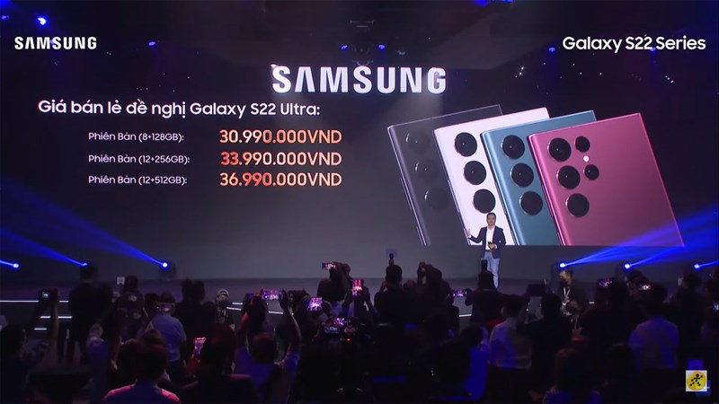 Galaxy S22 series ra mắt ở Việt Nam: Cấu hình tốt, giá từ 21.99 triệu