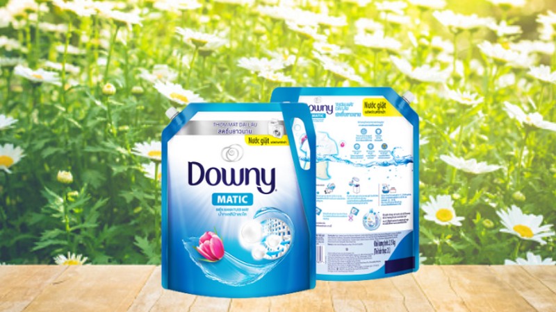 Nước giặt Downy Matic biển xanh tươi mát