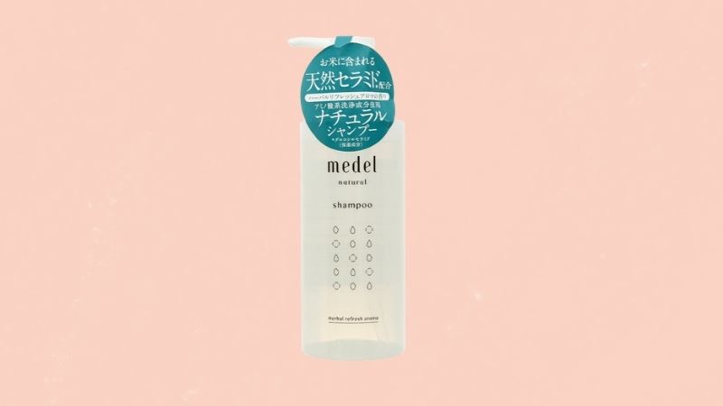 Dầu gội dưỡng tóc suôn mượt Medel Natural Shampoo Herbal Refresh Arome