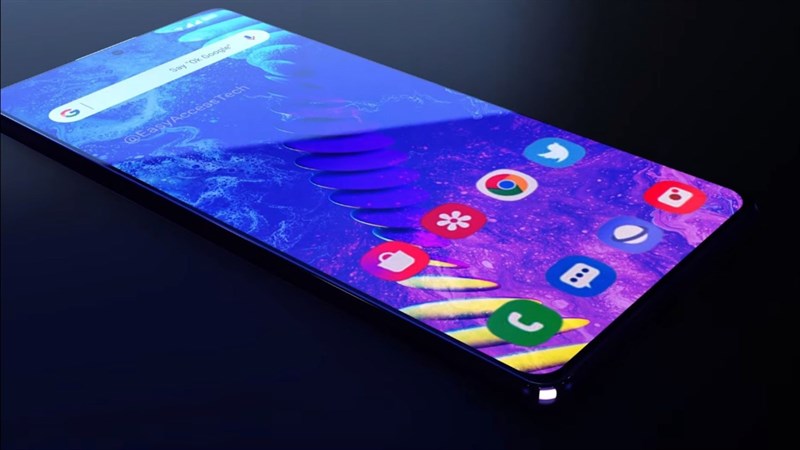 Galaxy F72 màn hình sắc nét