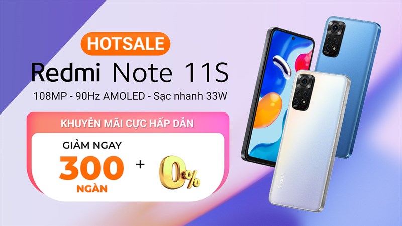 Mở bán Redmi Note 11S