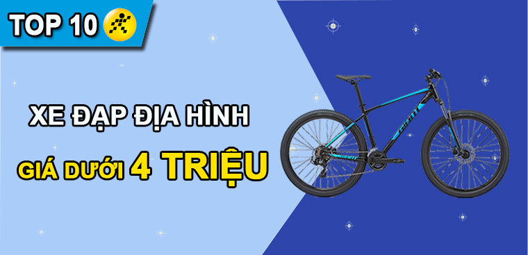 Top 10 xe đạp địa hình dưới 4 triệu bán chạy tại Điện máy XANH