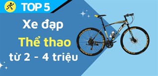 Top 5 xe đạp thể thao từ 2 - 4 triệu bán chạy tại Điện máy XANH