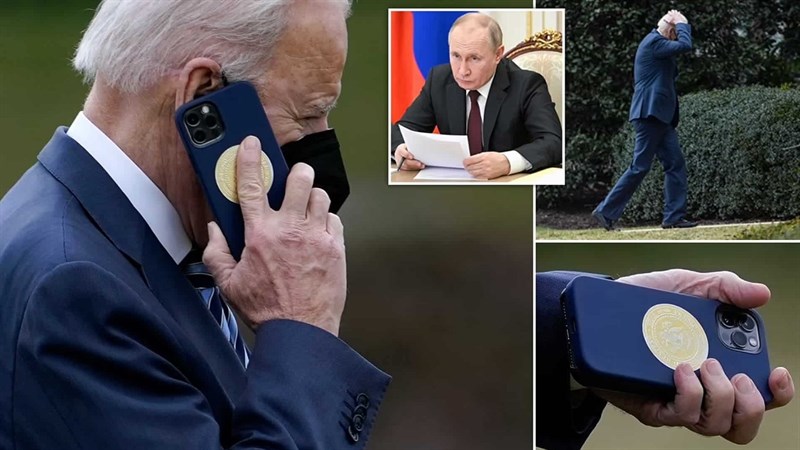 iPhone bản đặc biệt trên tay Biden