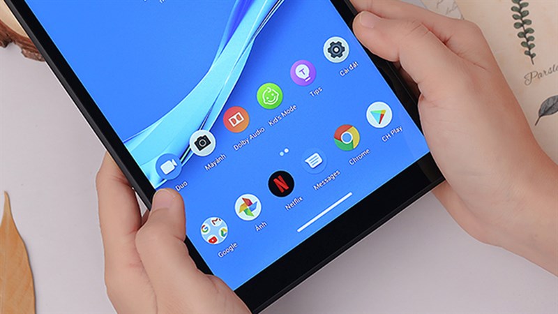 Các tác vụ cơ bản thì Lenovo Tab M8 đáp ứng tốt nha