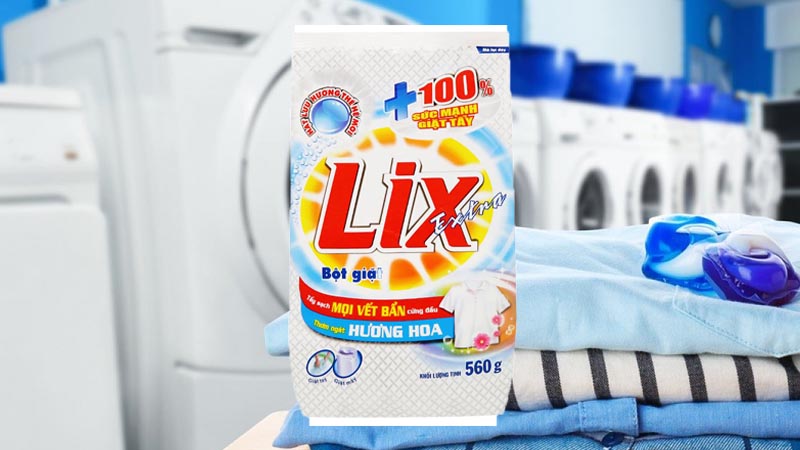 Bột giặt Lix hương hoa