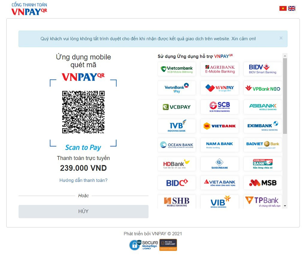 AVAFashion nhập mã AVA50 thanh toán qua VNPAY QR giảm 10% tối đa 50k