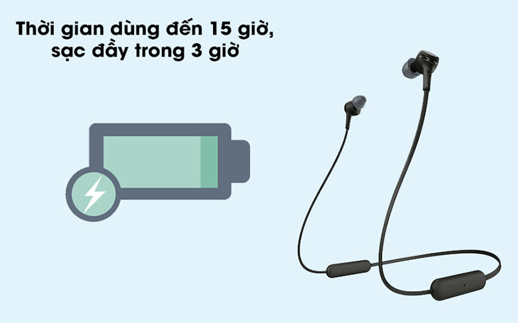 Tai nghe EP Bluetooth Sony WI-XB400