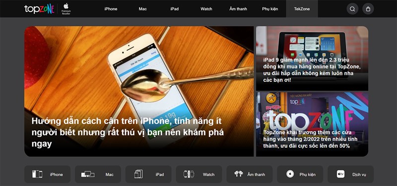 Tất tần tật nội dung hấp dẫn về Apple đang có mặt trên TekZone - Trang tin tức uy tín mà iFans chân chính chớ nên bỏ lỡ!