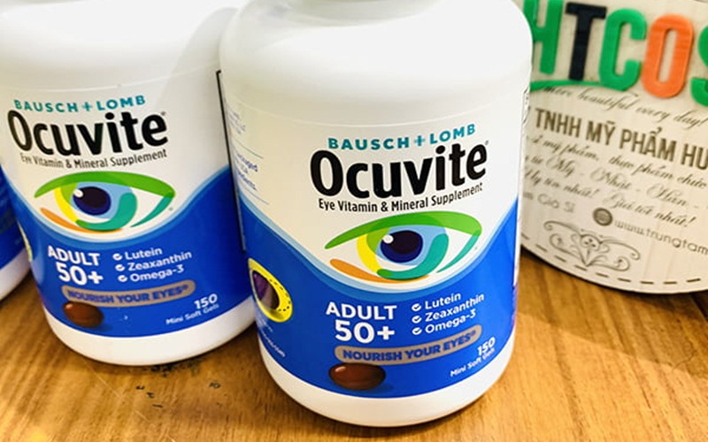 Thuốc bổ mắt Ocuvite Adult 50+của Mỹ