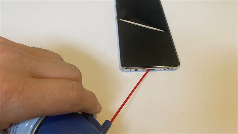 cách khắc phục điện thoại Samsung báo biểu tượng giọt nước