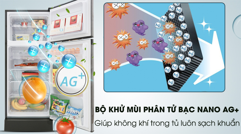 Công nghệ khử mùi Nano Fresh Ag+