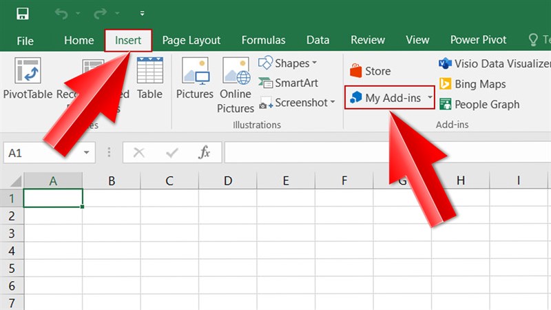 Hướng dẫn cách thêm tiện ích bổ trợ Add-ins vào Excel