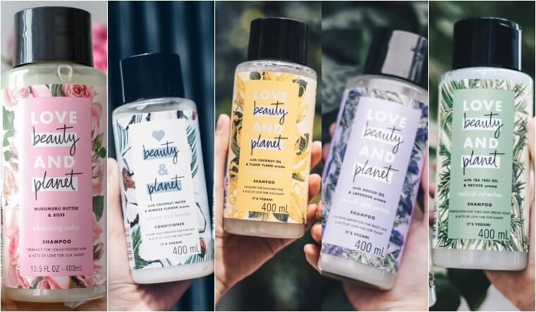Dầu xả Love beauty and planet dùng cho tóc nào? Có bao nhiêu loại?