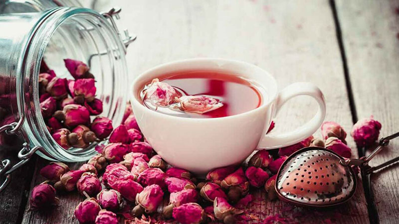 Rose tea