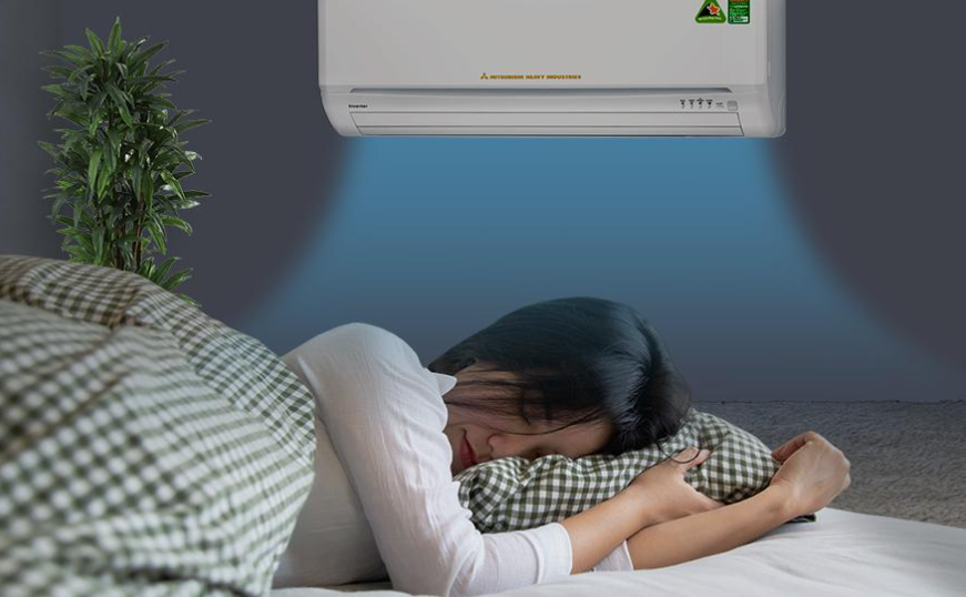 Không nên để luồng khí lạnh từ máy lạnh thổi trực tiếp vào cơ thể
