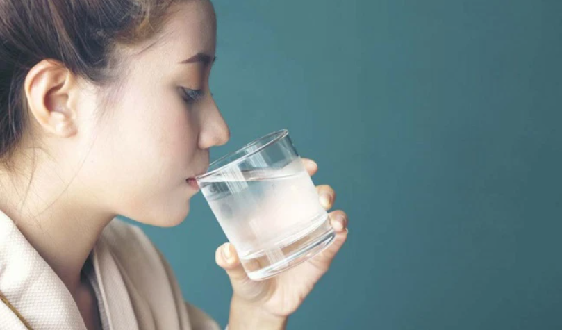 Drink water regularly and increase room humidity