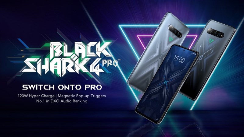 Black Shark 4 Pro với Snapdragon 888, sạc nhanh 120W đã ra mắt trên toàn cầu