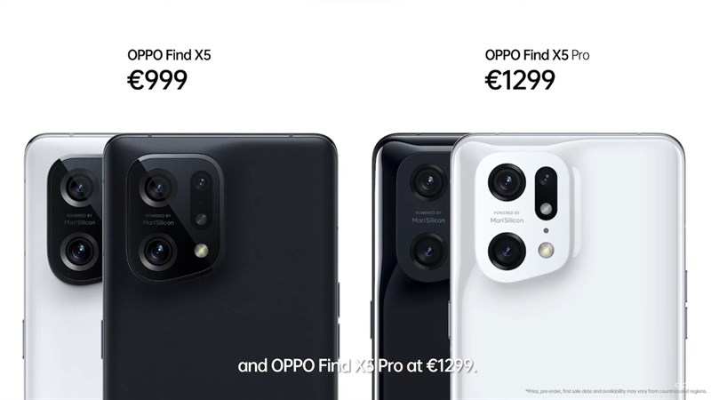 OPPO Find X5 series ra mắt