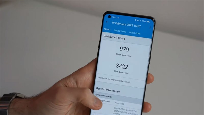 Chấm điểm hiệu năng trên OPPO Find X5 Pro bằng Geekbench 5