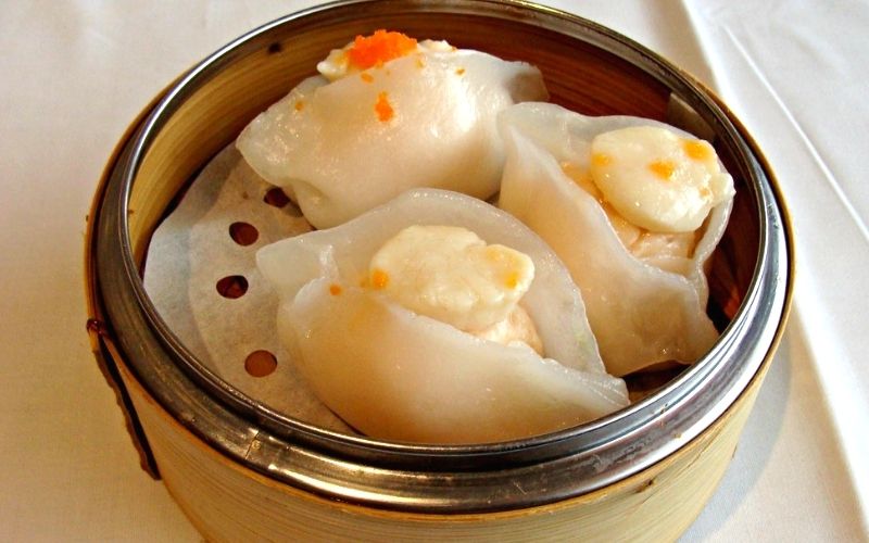 How to make scallop dumpling is both delicious and beautiful, the whole family loves it