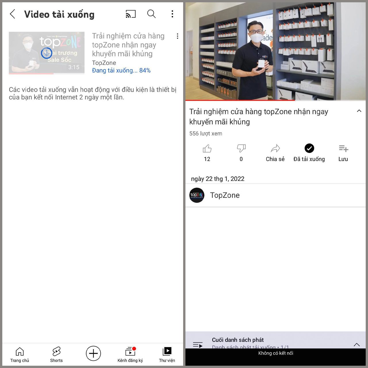 tải video Youtube về iPhone