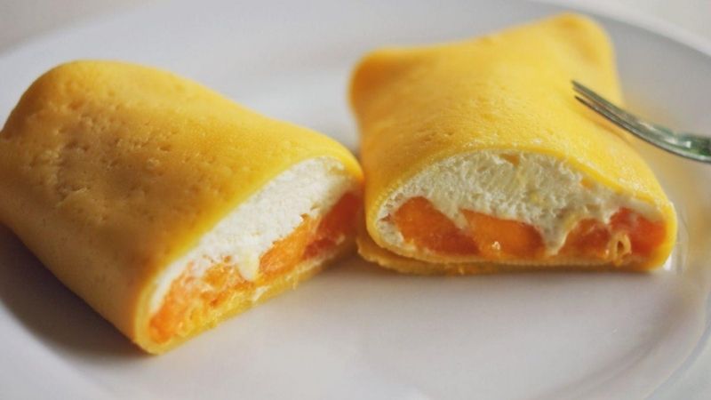 How to make Mango Cream Crepe with Unbelievably Delicious Donuts