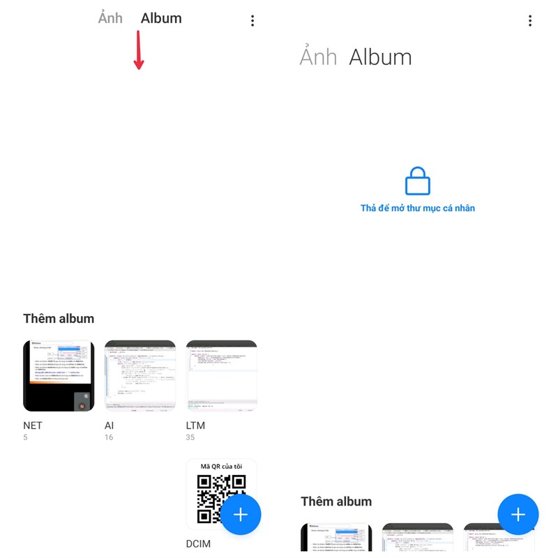 Cách tạo album cá nhân trên MIUI 12