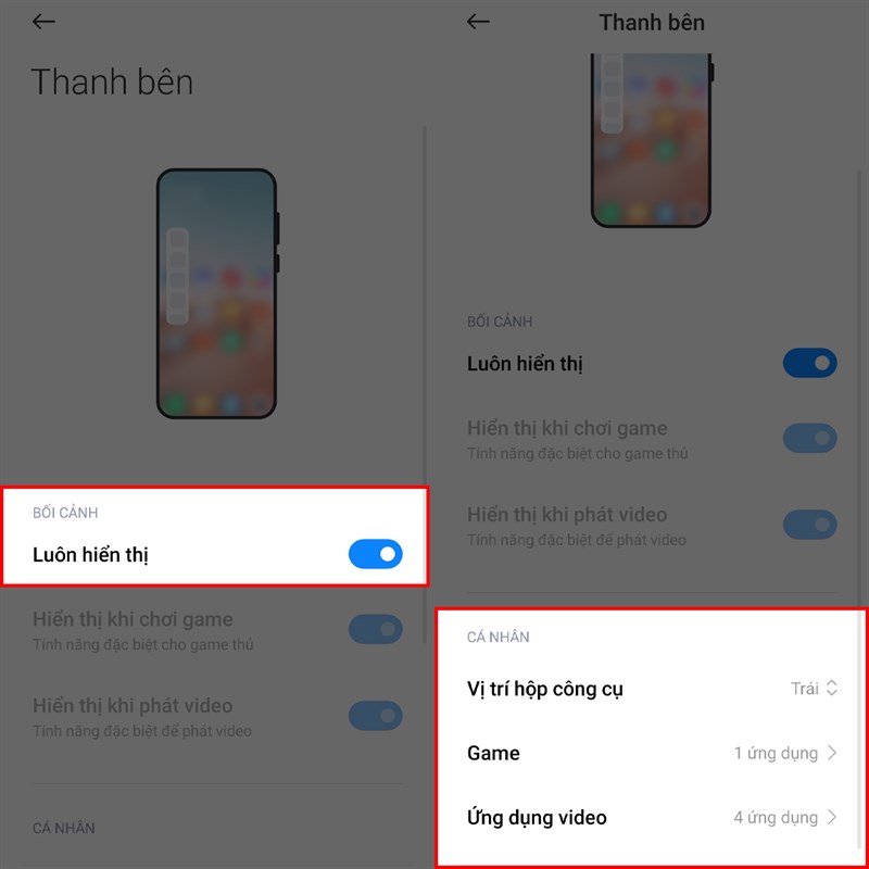 Thanh bên Thanh bên