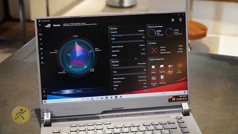 ASUS ROG cũng không hề kém cạnh nha ASUS ROG cũng không hề kém cạnh nha