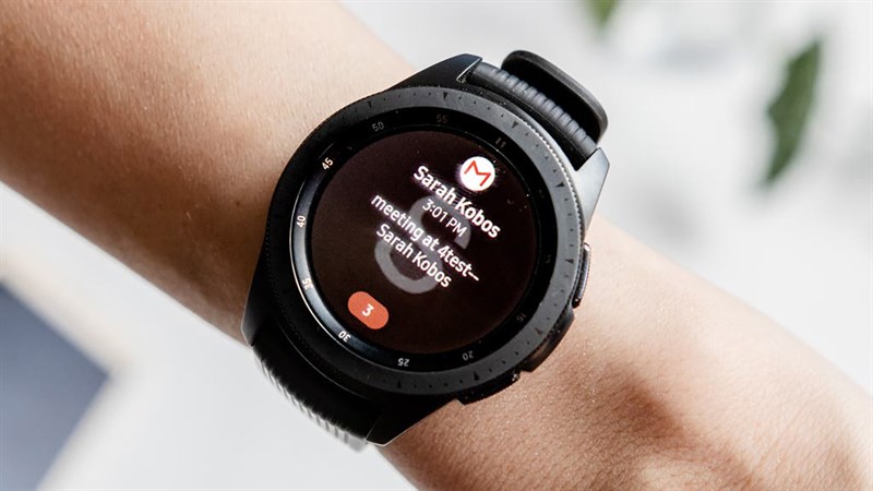 Smartwatch có thể hiển thị thông báo từ smartphone