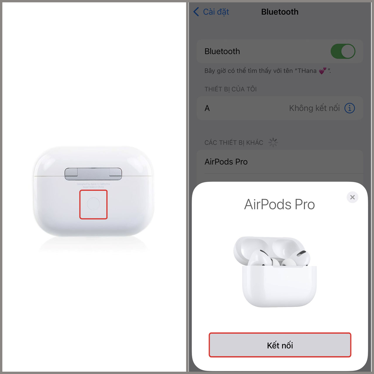Cách kết nối AirPods Cách kết nối AirPods