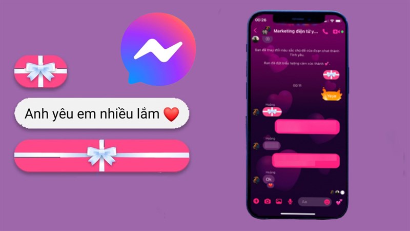 Hướng dẫn cách xem tin nhắn hộp quà trên Messenger không cần phải mở