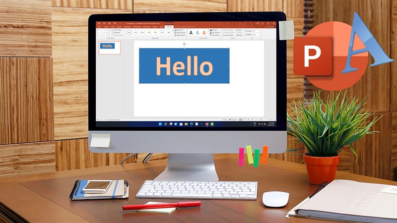 Hướng dẫn cách chèn kiểu chữ WordArt trong PowerPoint