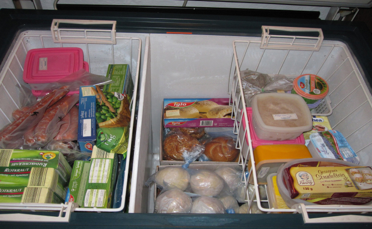 Chọn tủ đông mini theo nguyên tắc bảo quản thực phẩm 6 tuần