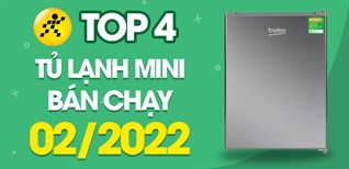 Top 4 tủ lạnh mini bán chạy nhất tháng 02/2022 tại Điện máy XANH