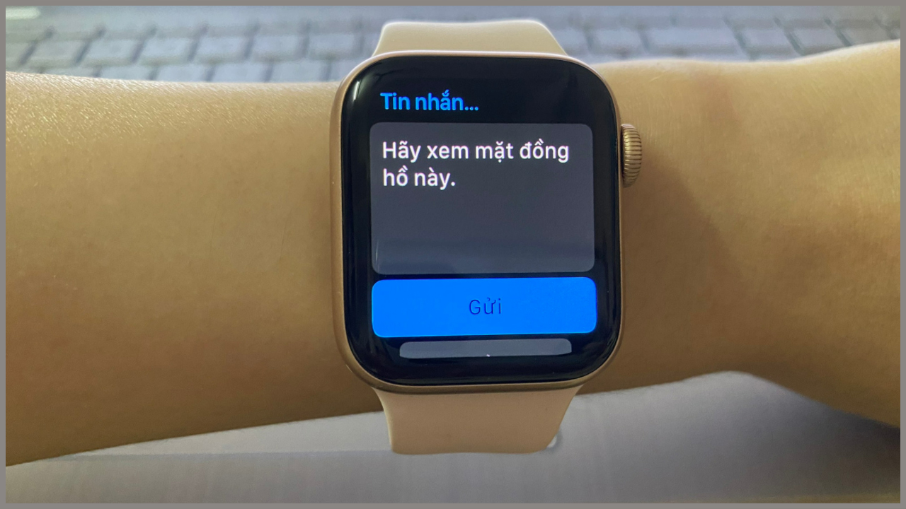 Cách chia sẻ mặt đồng hồ của Apple Watch