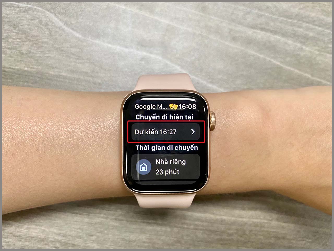 Cách xem Google Maps trên Apple Watch, phượt thủ không thể bỏ qua!