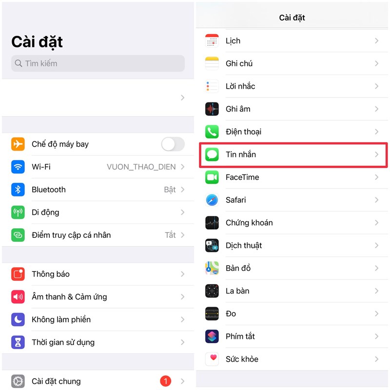 2 cách khắc phục lỗi iMessage không hiển thị hiệu ứng