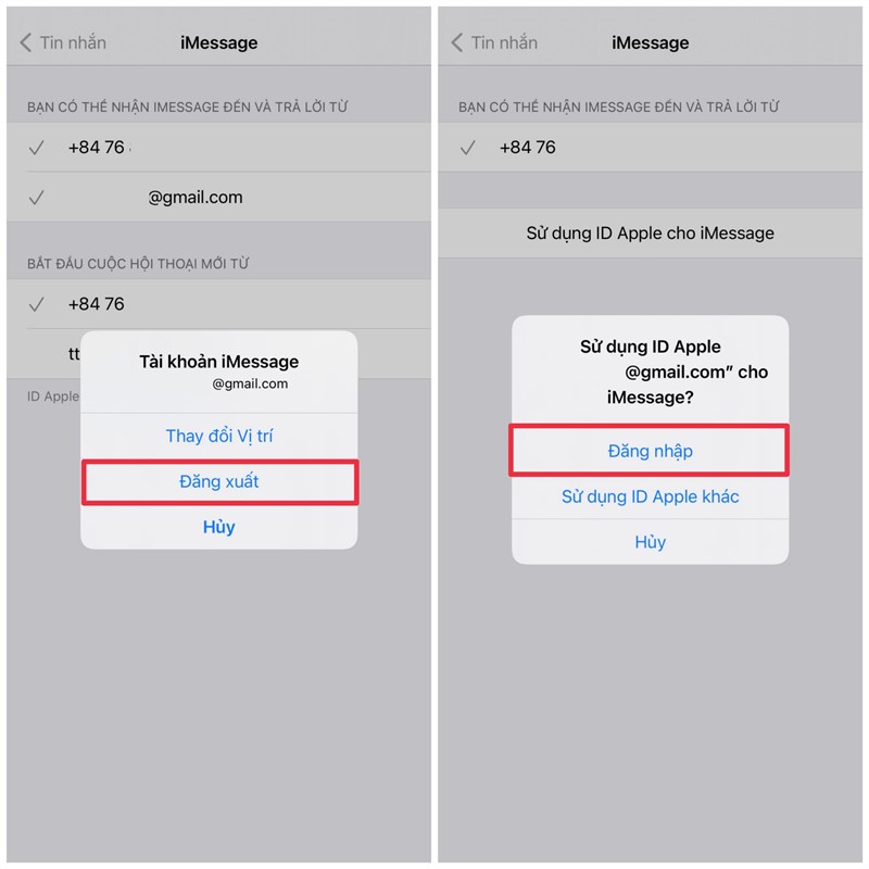 2 cách khắc phục lỗi iMessage không hiển thị hiệu ứng