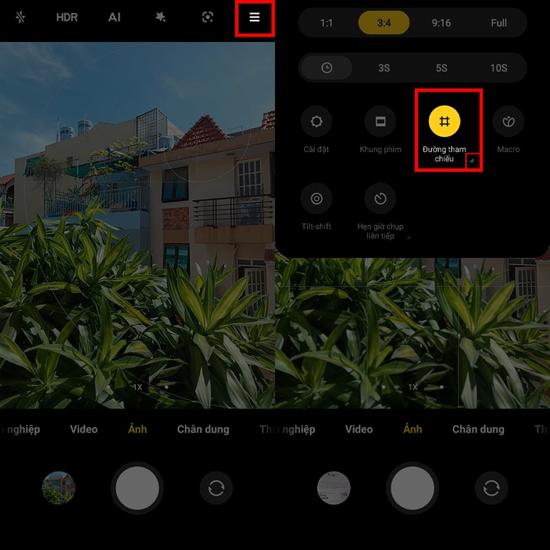 Cách chỉnh bố cục khi chụp ảnh trên Redmi Note 11 Pro, siêu hiệu quả